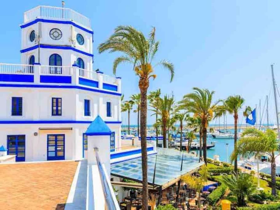 Lovely 1 Bedroom Apartment With Sea Views And Pool Эстепона Экстерьер фото